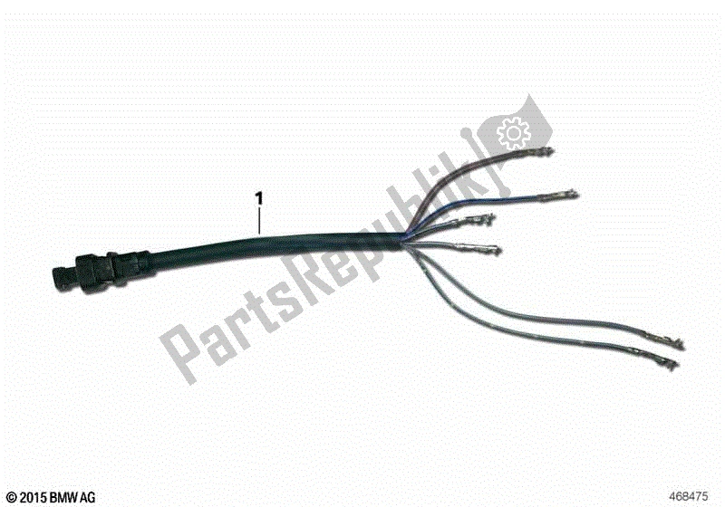 Todas las partes para Cable De Reparación, Puño Del Acelerador de BMW R 1250 RS K 54 2018 - 2021