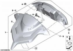 couvercle d'instruments pour système de navigation