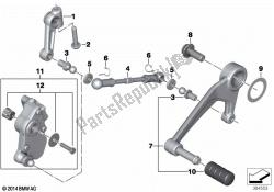 Outside shift-control components