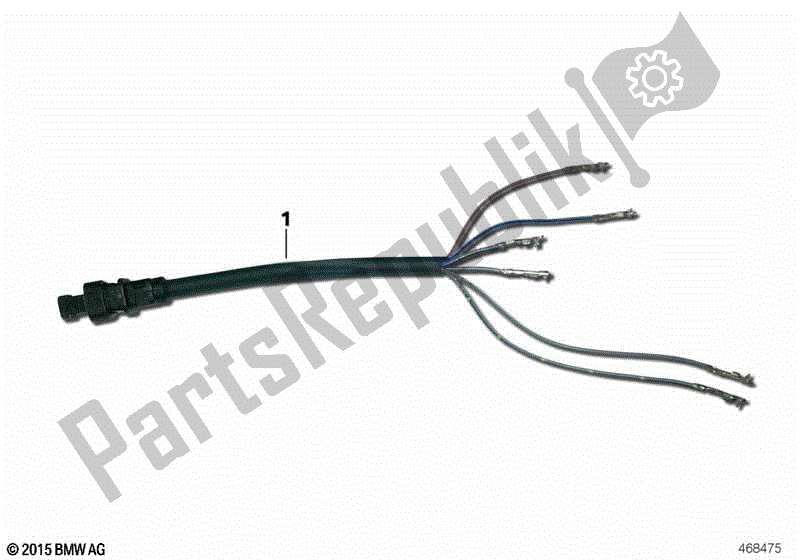 Todas las partes para Cable De Reparación, Puño Del Acelerador de BMW R 1250 RT K 52 2018 - 2021