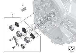 set cams. cuscinetto della trasmissione lato motore