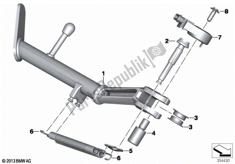 Todas las partes para Costado de BMW R 1250 RT K 52 2018 - 2021