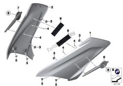 painel de acabamento lateral