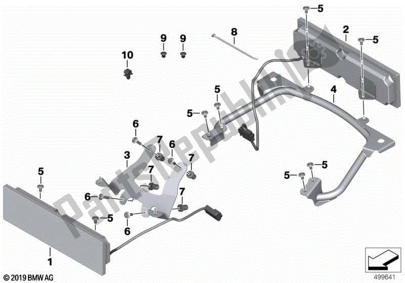 Toutes les pièces pour le Signal D'arrêt du BMW R 1250 RT K 52 2018 - 2021