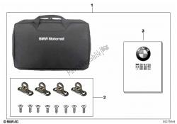 compartimento de armazenamento, topcase tour