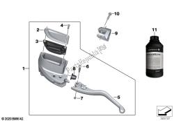 Clutch control assembly fitting