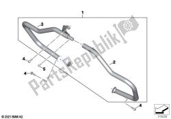 Engine protection bar