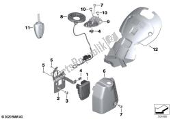 RF remote control locking system