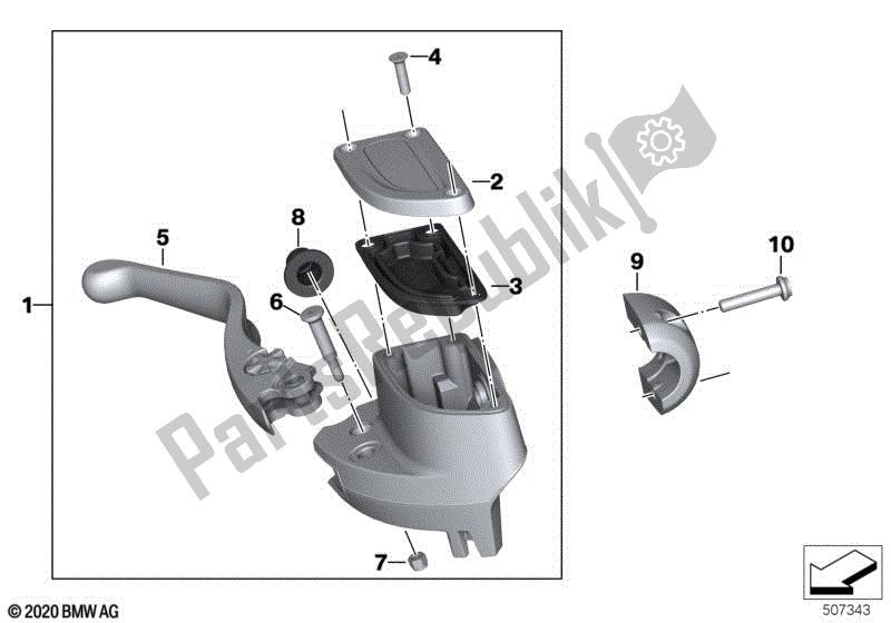 Alle onderdelen voor de Montage Montage van de BMW R 18 B K 35 1800 2021