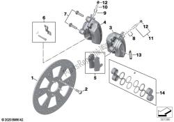 FRONT WHEEL BRAKE