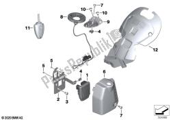 sistema de travamento de controle remoto rf