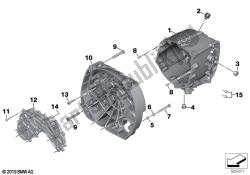 carter / couvercle de transmission