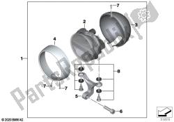 LED auxiliary headlight