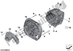 carter / couvercle de transmission