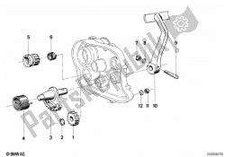 4-speed transmission with kick starter