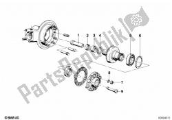 Differential-crown wheel inst.parts