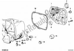 couvercle de boîte de vitesses, joint et divers boulons