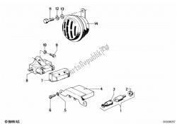 Horn/brake light switch