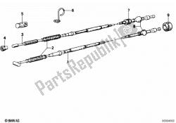 Clutch cable/brake cable assembly