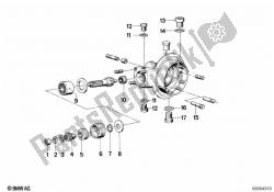 Differential-bevel gear inst.parts