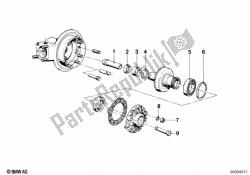 Differential-crown wheel inst.parts