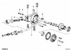 Differential-spacer ring