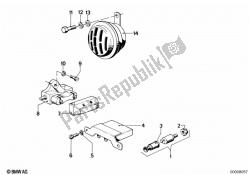 Horn/brake light switch