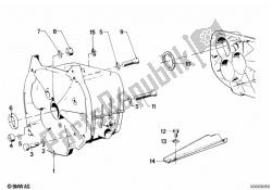 Transmission hous./mount. parts/gaskets