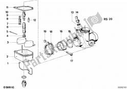 gruppo carburatore-galleggiante / getto