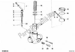 carburatore-pistone / spillo dell'ugello