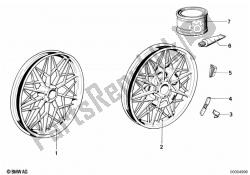 Cast iron rim silver