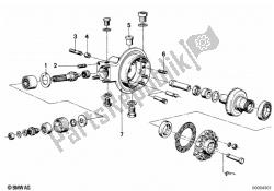 pierścień dystansowy mechanizmu różnicowego