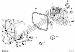 Gearbox cover,gasket and various bolts