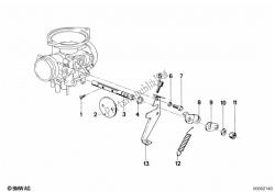 comando carburatore / acceleratore