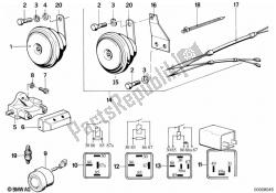 claxon / relais / diverse schakelaars