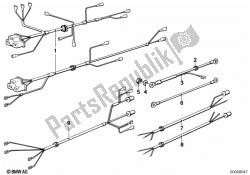 arnés de cableado del motor