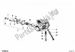 corps de starter de carburateur