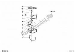 gruppo carburatore-galleggiante / getto