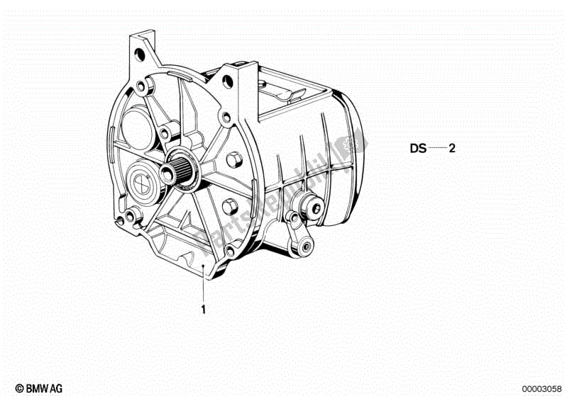 Todas las partes para Transmisión De 5 Velocidades de BMW R 80 800 1984 - 1987