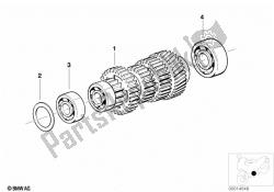 Trasmissione a 5 velocità albero intermedio