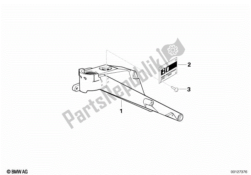 Toutes les pièces pour le Cadre Avant du BMW R 850R 259 1995 - 1997