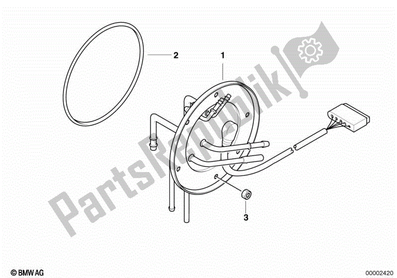 Todas las partes para Indicador De Gasolina de BMW R 850R 259 1995 - 1997