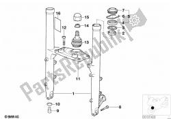 Fork slider/lower fork bridge