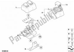 Switch housing, official vehicle