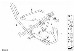 Engine roll bar, authority vehicles