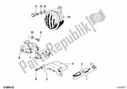 Horn/brake light switch