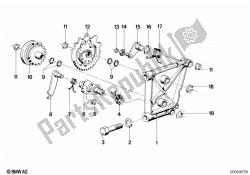 Internal shifting parts/shifting cam