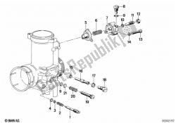 Carburetor-idling mixture screw