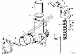 Carburetor-piston/nozzle needle