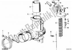 Carburetor-piston/nozzle needle